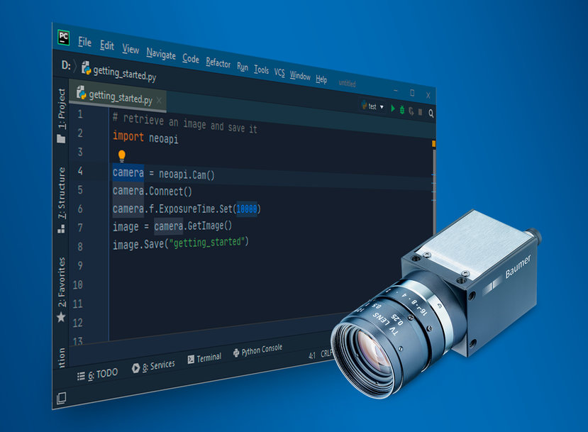For faster and better programming and configuration – new software for efficient camera integration